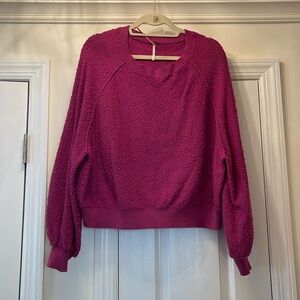 Free People Slubby Crew Neck